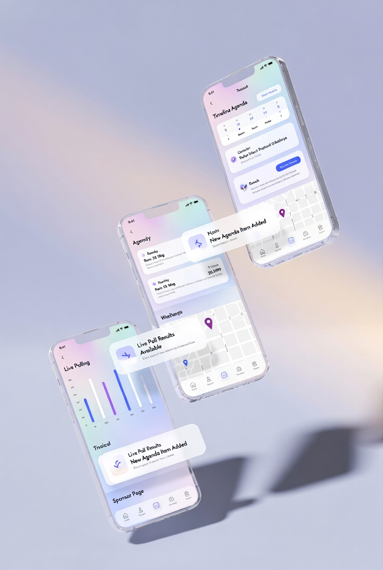 Event Mobile App — App Screen